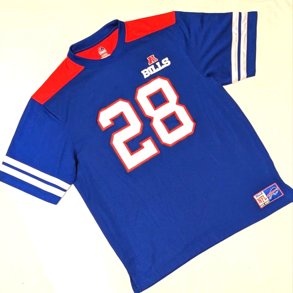 Buffalo Bills NFL Football Jersey Spiller #28 Majestic Brand Sz XL